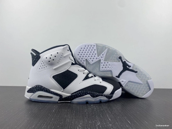 Cheap LUCY Jordan 6 Oreo Retro 384664-101 0813